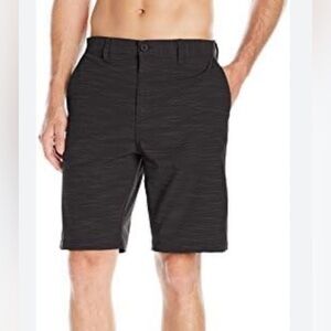 Men's BURNSIDE grayish black modern short